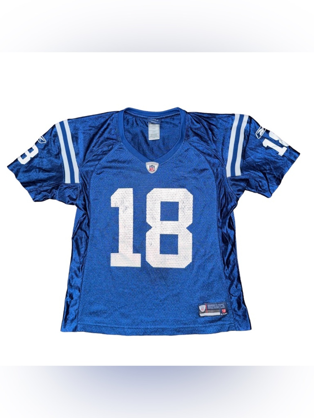 Vintage Reebok Equipment NFL Indianapolis Colts Payton Manning Jersey On Field
